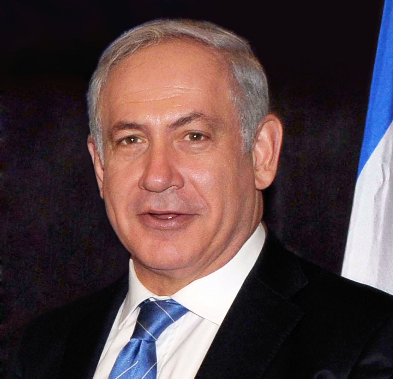 Portrait of Benjamin Netanyahu
